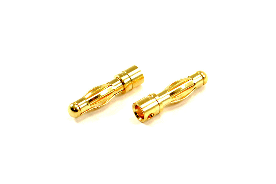 Etronix 4.0Mm Male Gold Connector (2) ET0605