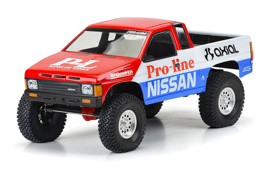Pro-Line Proline 1/10 1987 Nissan Hardbody D21 Clear Body 12.3" (313Mm) Wb Crawlers PRO360800