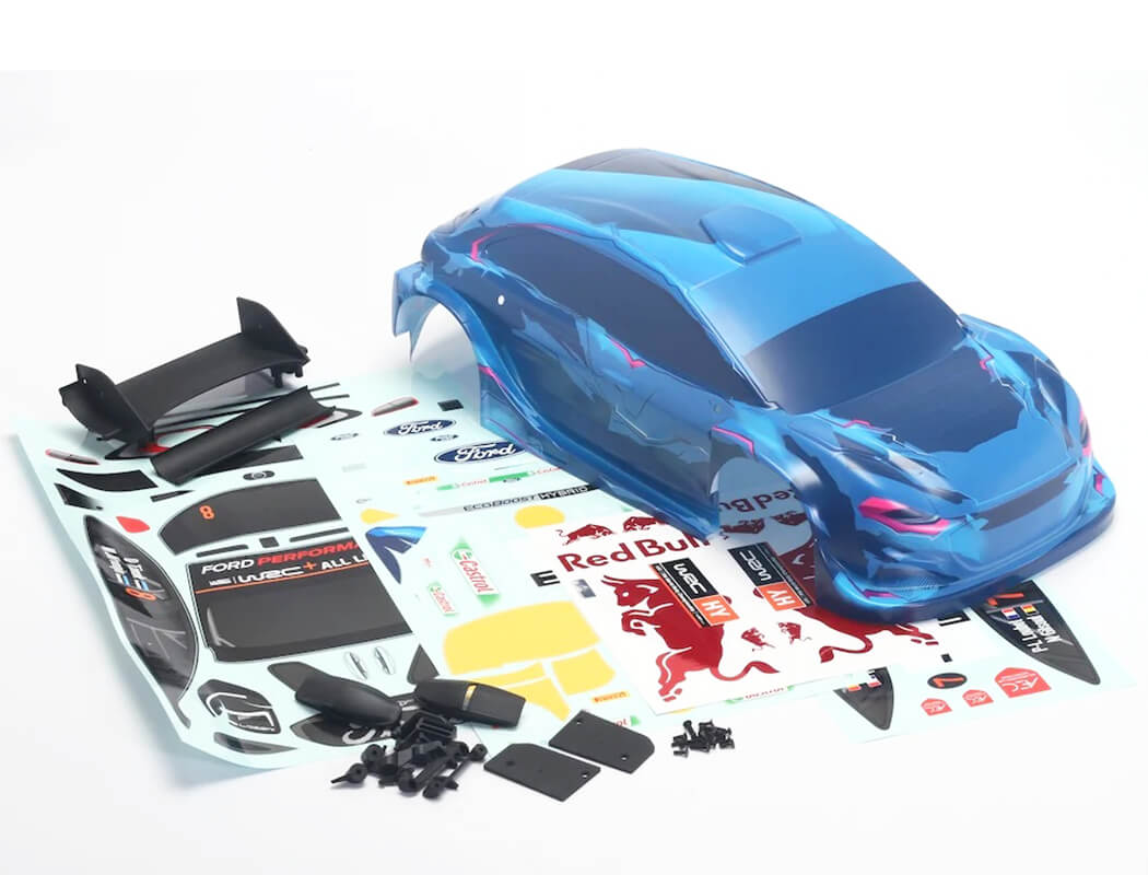 Cen Racing 2023 M-Sport Ford Puma Complete Body Set. CEN-CM0901
