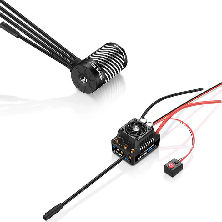 Hobbywing Combo Max10 G2 140A Esc 3665Sd 3200Kv Blk G3 Motor HW38020344