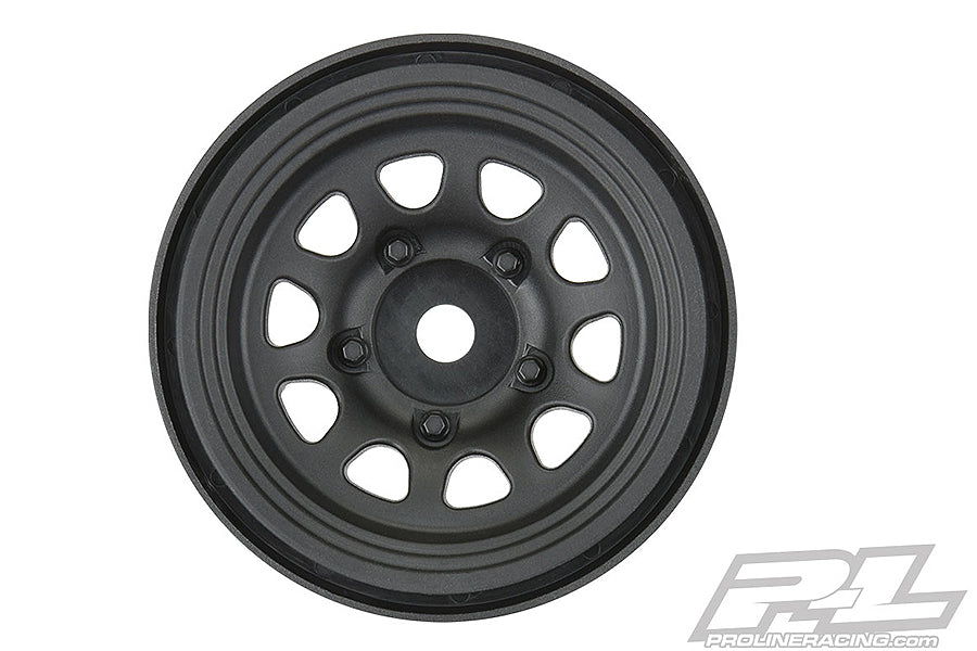 Pro-Line Proline Keystone 1.55" Black Plastic Internal Bead-Loc Wheel PL2797-03