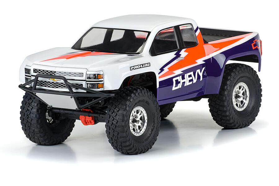 Pro-Line Proline 2015 Chevy Silverado Clear Body 313 Crawler PRO360100