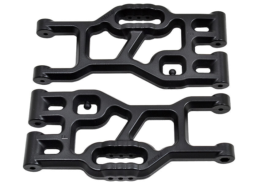 RPM FRONT A-ARMS BLACK FOR ASSOCIATED MT8