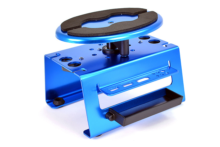 Fastrax Deluxe Alum Locking Rotating Maintenance Stand - Blue FAST404BL