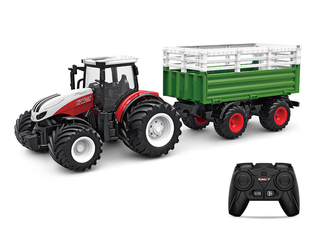 Korody RC 1:24 Tractor With Livestock Transport Vehicle K-6644K