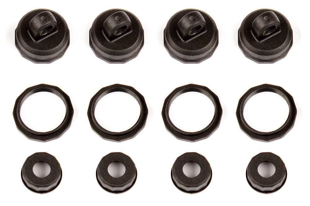 Associated Reflex 14B/14T Shock Caps & Collars