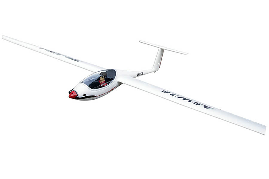 Volantex Asw28 2600Mm Glider W/Abs Fuselage Artf V759-01