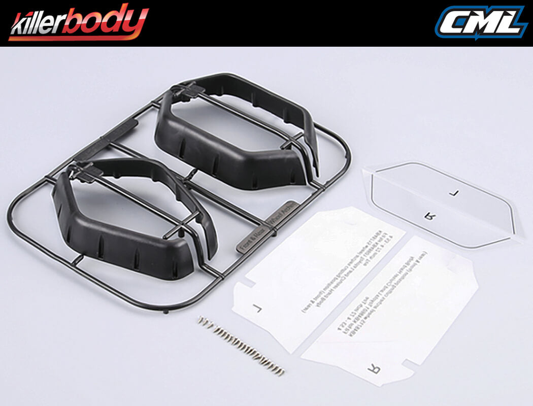 KILLERBODY WHEEL ARCHES (FRONT & REAR)FIT FOR KB48601 TOYO