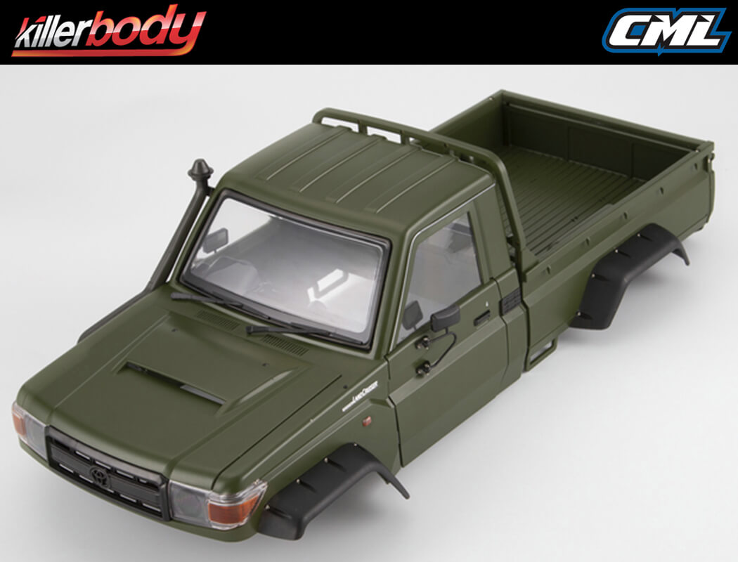 Killerbody Matte Green Toyota Land Cruiser 70 Hardbody Kit (Trx-4) KB48733