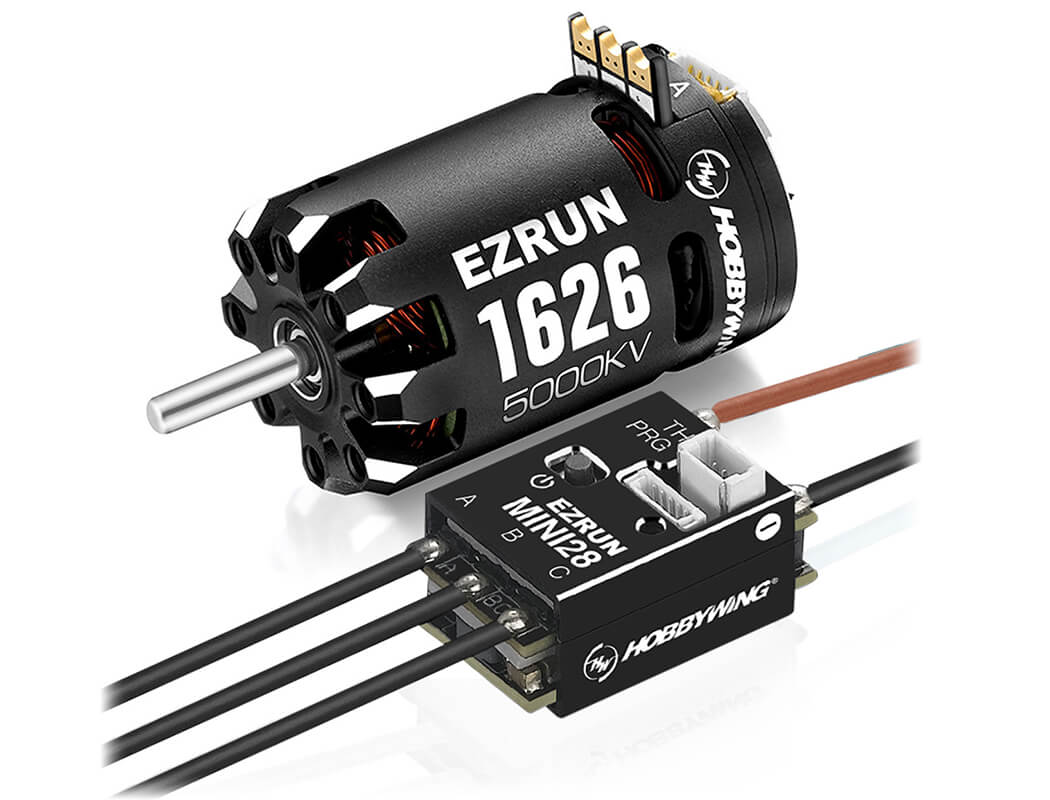 HOBBYWING COMBO EZRUN MINI28 ESC / 1626SD 5000KV MOTOR