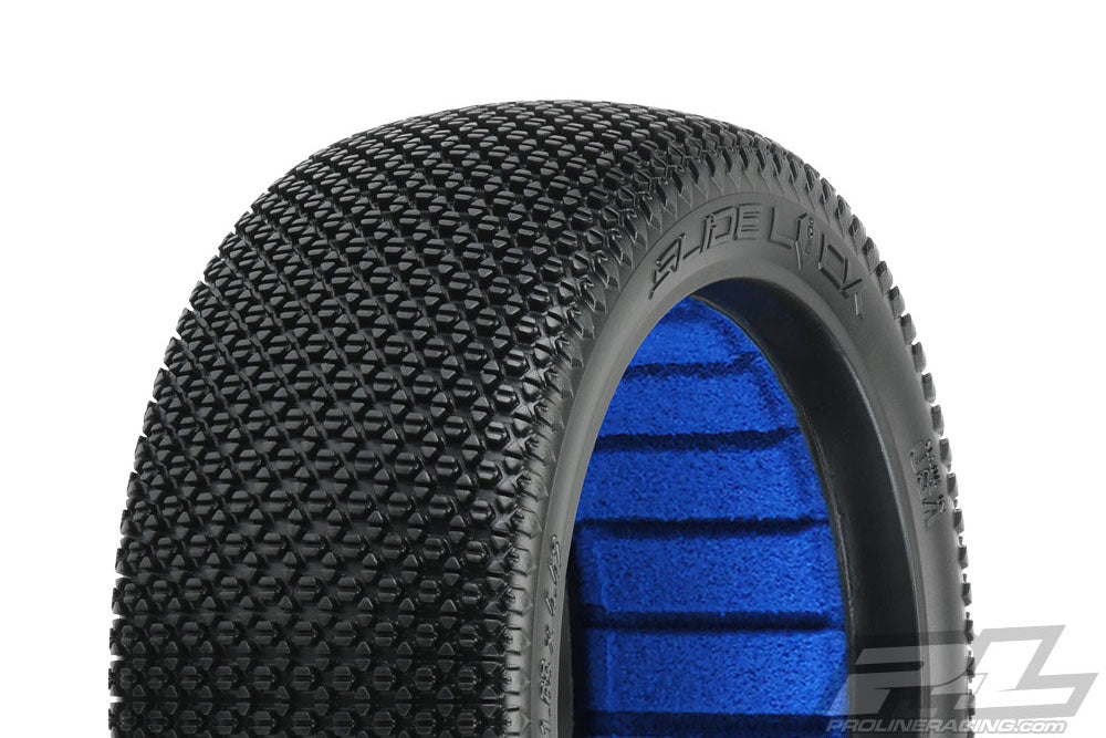 Pro-Line Proline 'Slide Lock' S2 Medium 1/8 Buggy Tyres W/Closed Cell PL9064-202