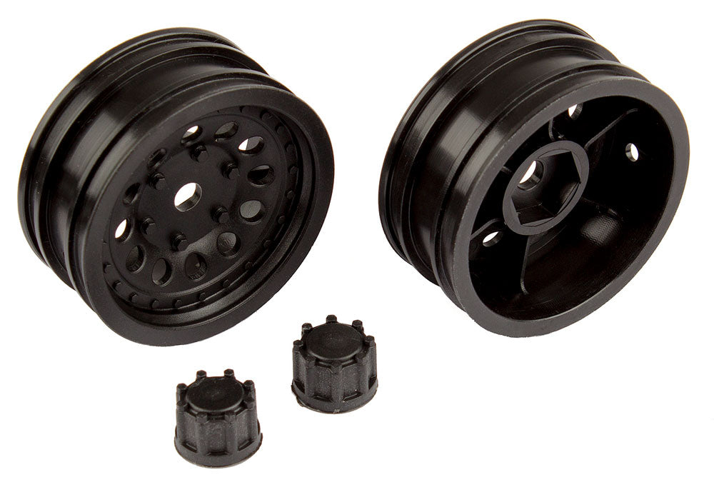 Associated Cr12 Wheel Set (Black)