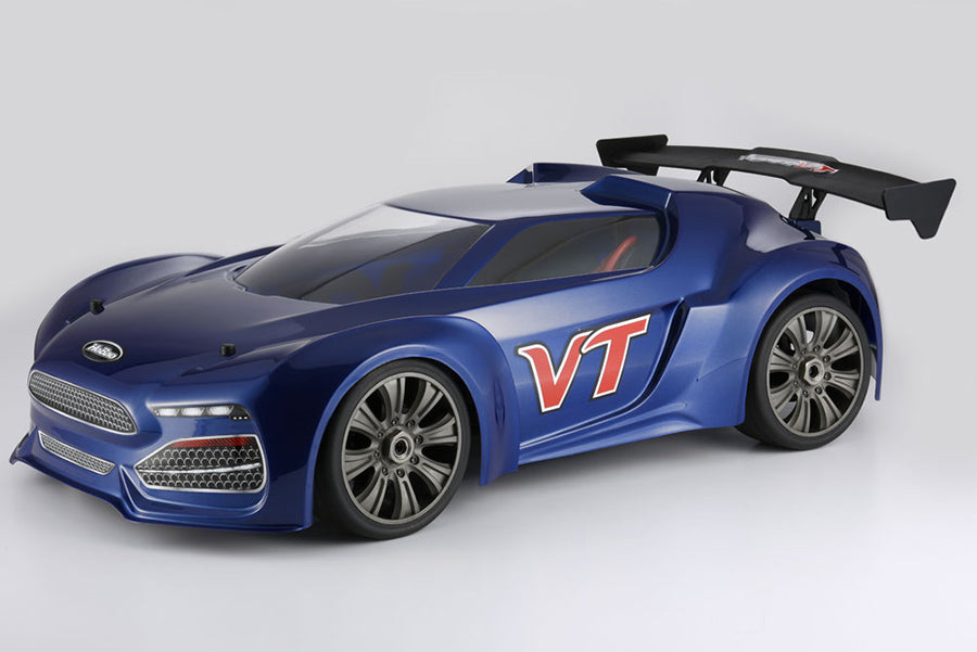 HOBAO HYPER VT ONROAD RTR w/150a ESC 18KG SERVO,2.4ghz RADIO - BLUE