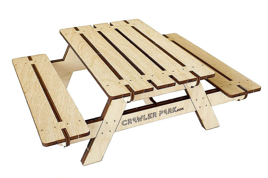Crawler Park 1/10 Picnic Table TWD100012