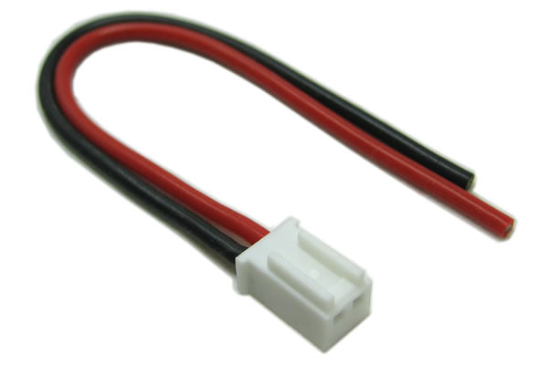 Etronix Male Micro Balance Connector With 10Cm 20Awg Silicone Wire