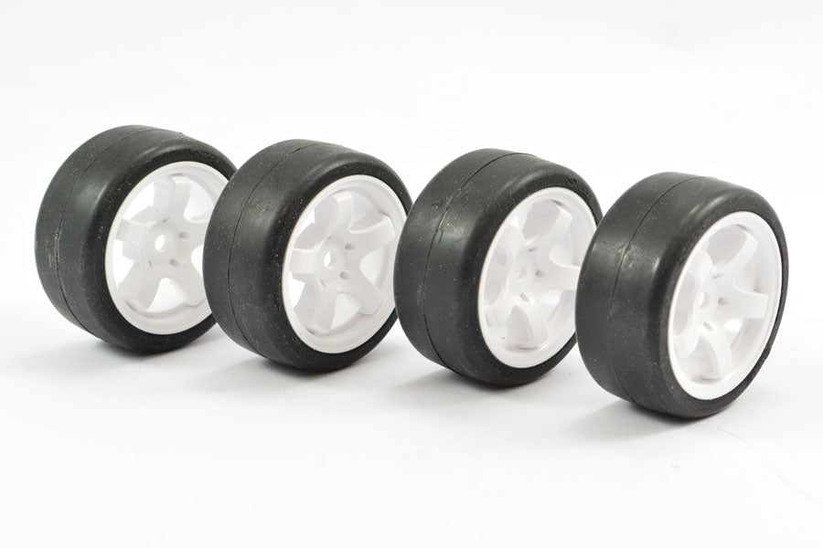 Sweep Mini Pre-Glued Set Tyres 40Deg (4) SWP-MN40PG