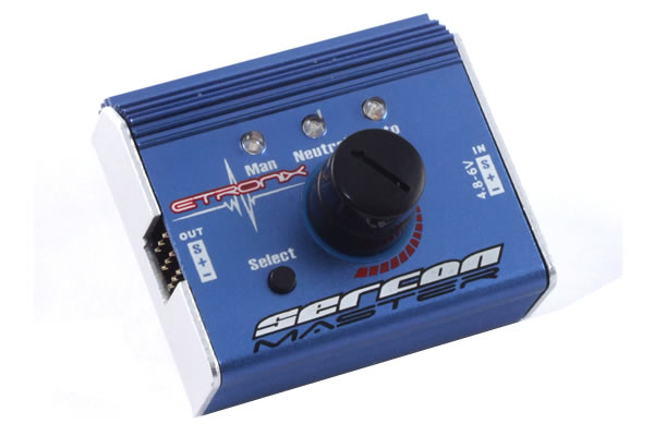 Etronix Servo Tester With Aluminium Case ET0050