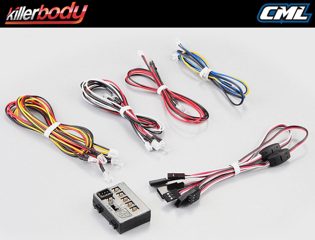 Killerbody Led Light System W/Control Box (12 Leds) KB48102