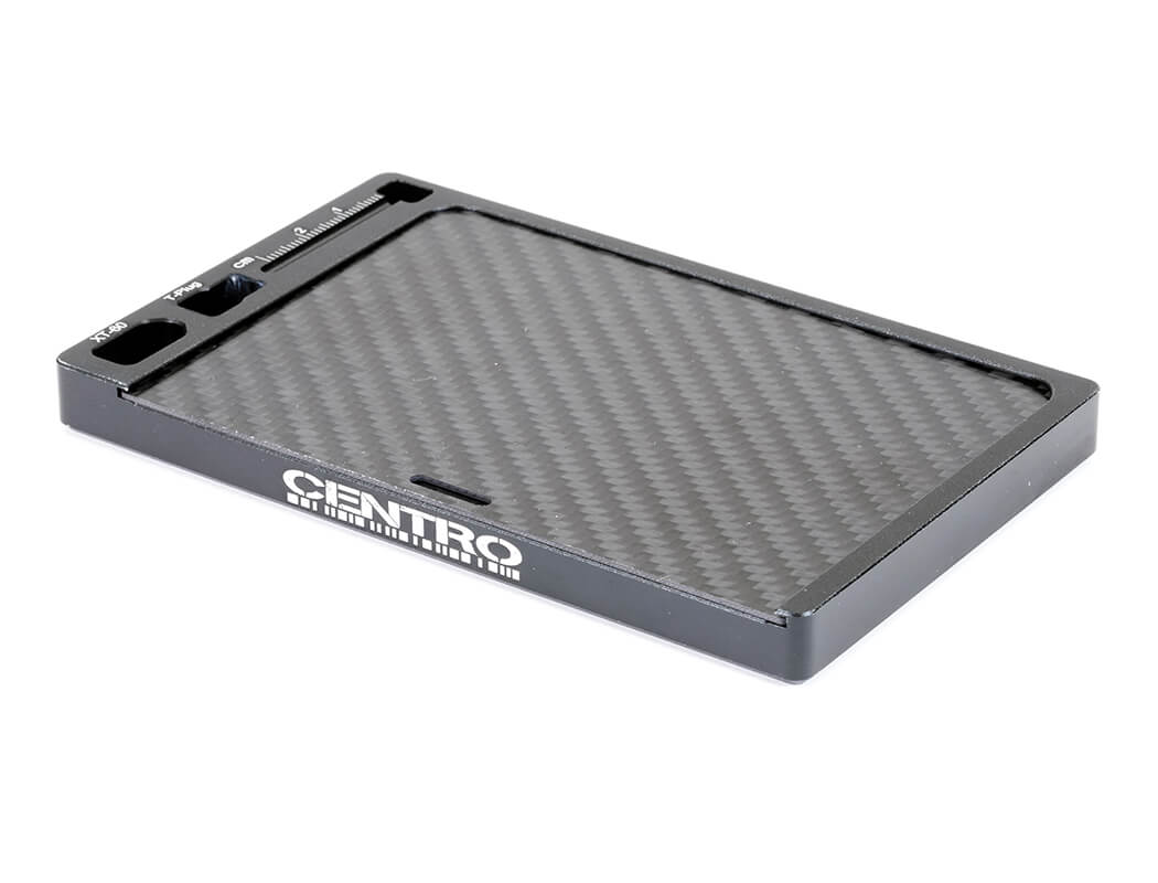 Centro Pro Aluminium Magnetic Screw Tray W/Carbon Cover C0517