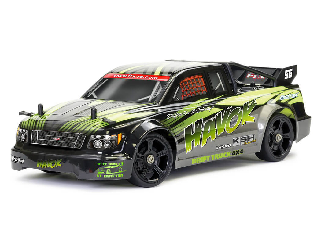 FTX Havok 1/14 4Wd Drift Truck - Yellow Ftx5597Yl