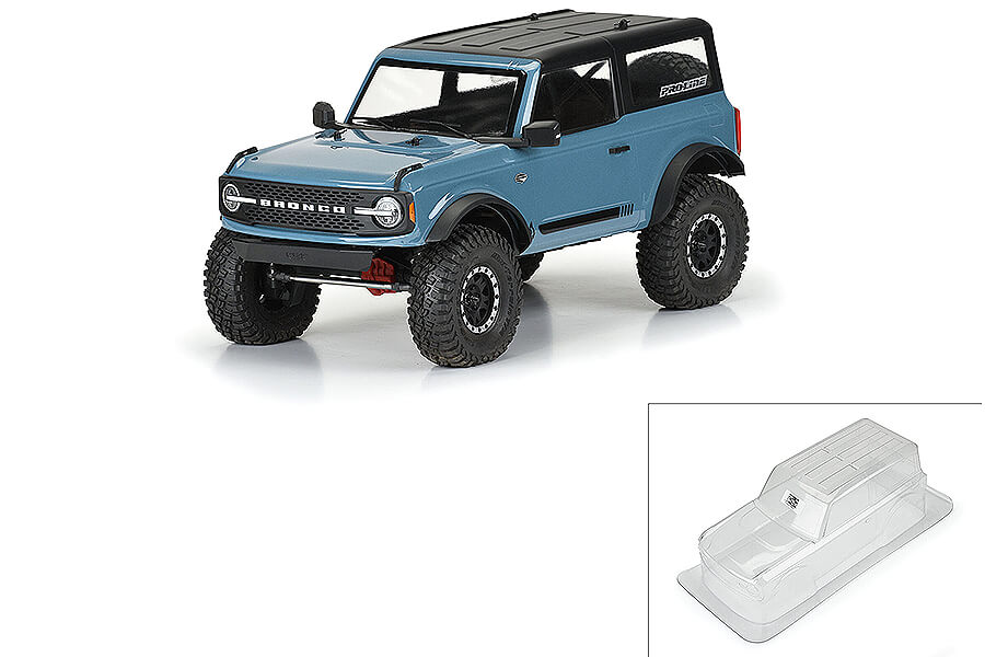 Pro-Line Proline 2021 Ford Bronco Clear Body Set + Acc (290Mm) PRO356900