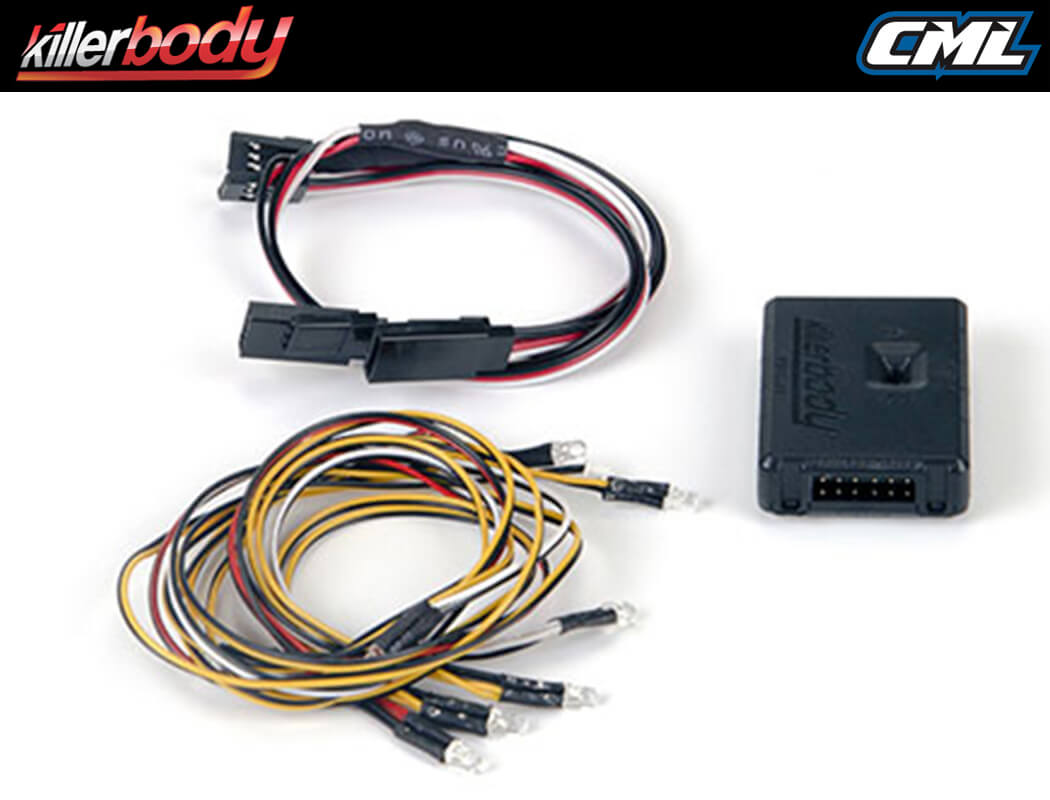 KILLERBODY LED UNIT SET w/CONTROL BOX 8 LEDS (VivaC)