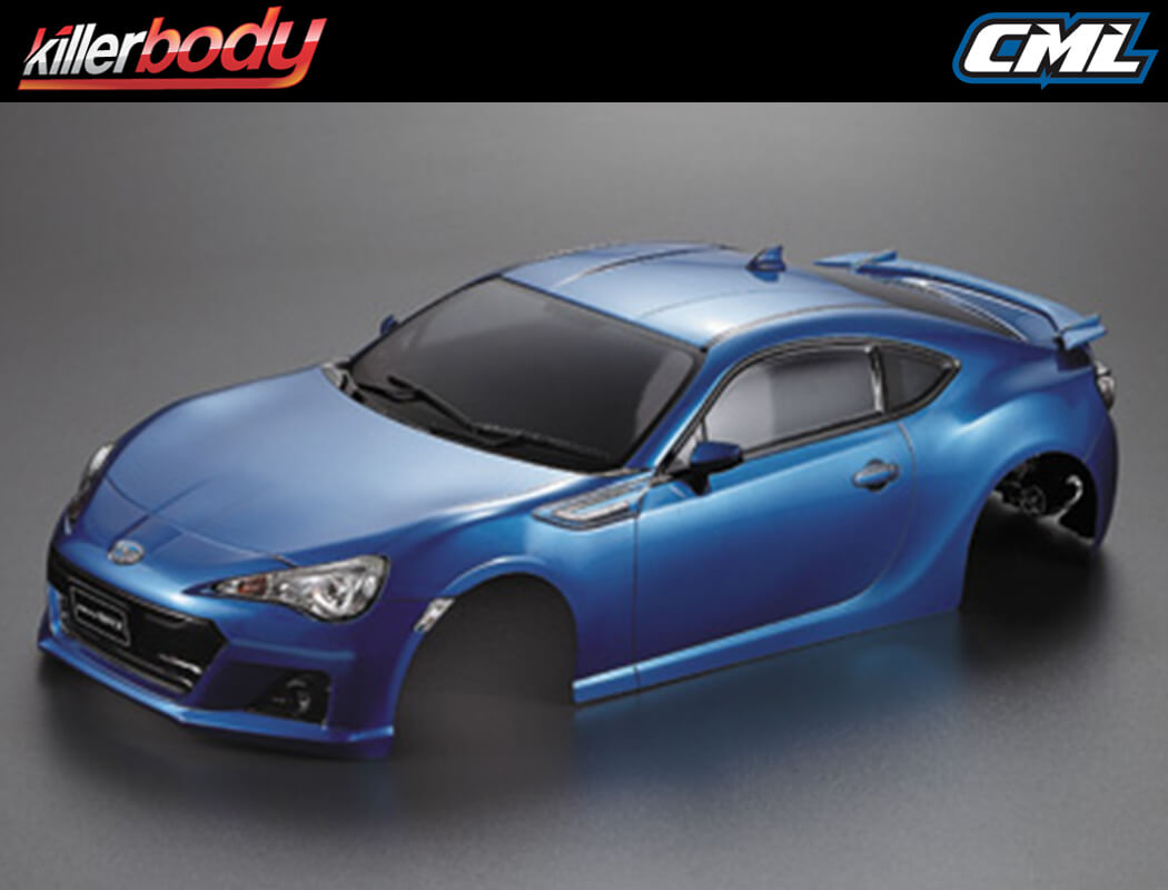 KILLERBODY SUBARU BRZ 190MM FINISHED BODY MET-BLUE