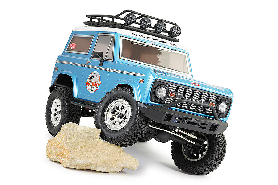 FTX Outback 3.0 Treka RTR 1:10 Trail Crawler - Blue FTX5594B