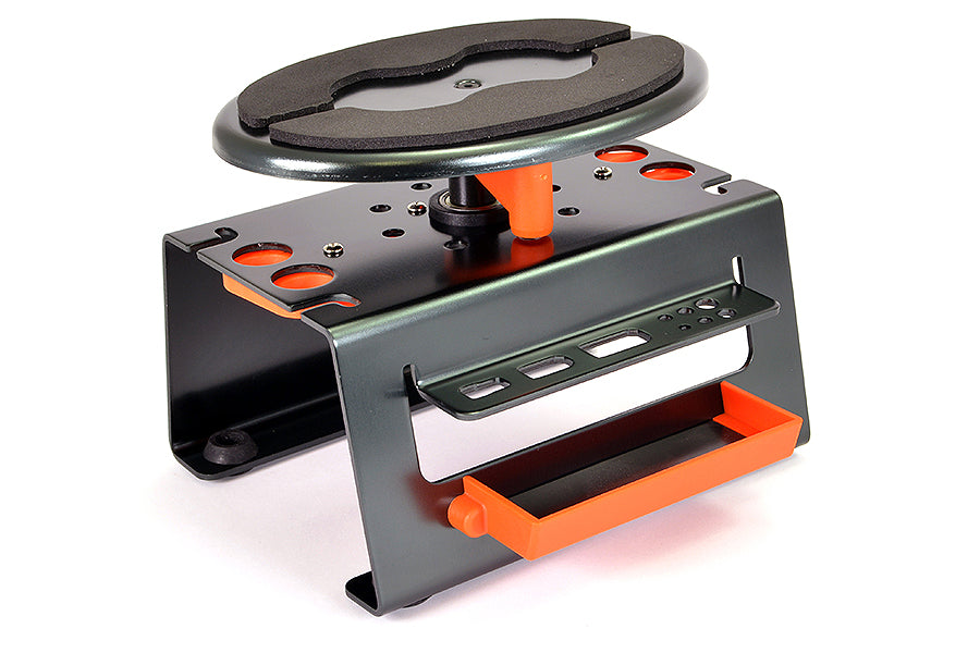 Fastrax Deluxe Alum Locking Rotating Maintenance Stand - Grey FAST404GY