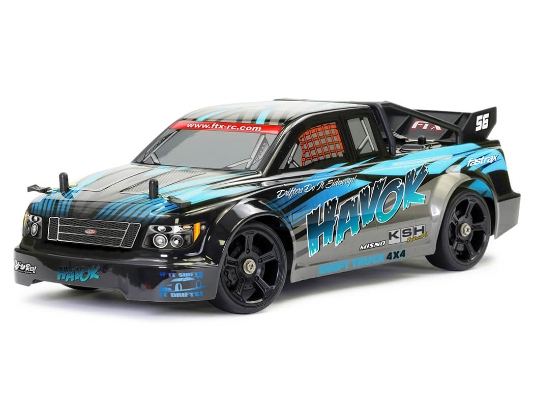 FTX Havok 1/14 4Wd Drift Truck - Blue Ftx5597Bl