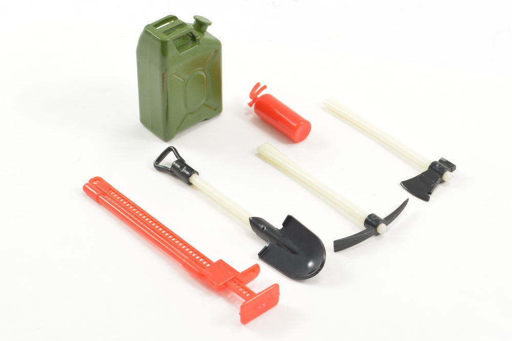 Fastrax Type-B Scale 6-Piece Painted Tool Set FAST2338