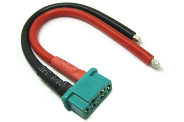 Etronix Male Mpx With 10Cm 14Awg Silicone Wire