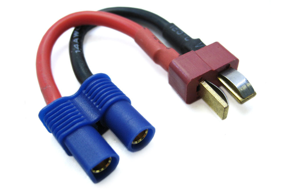 Etronix Male Deans To Female Ec3 Adaptor ET0829