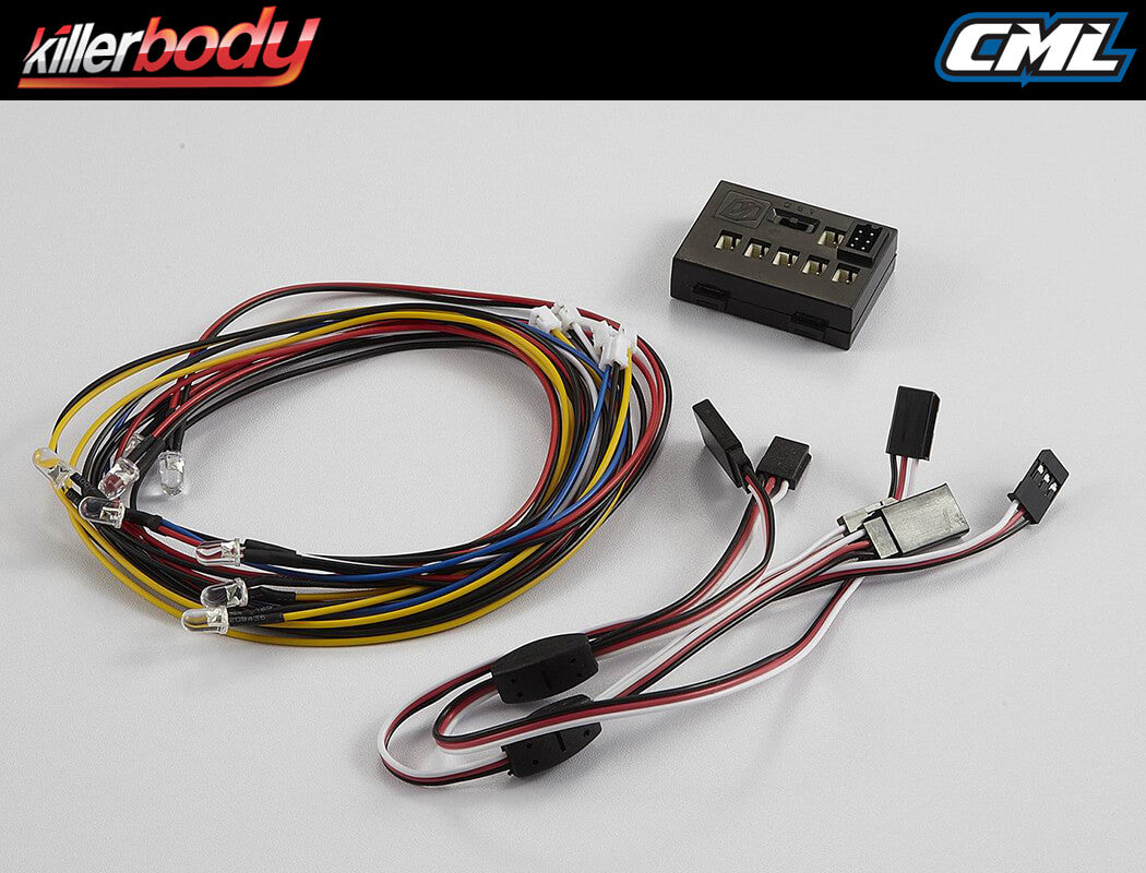 Killerbody Led Light System W/Control Box (8 Leds) KB48100