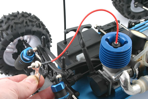 FASTRAX REMOTE GLOW PLUG ADAPTOR LINE w/BRACKET