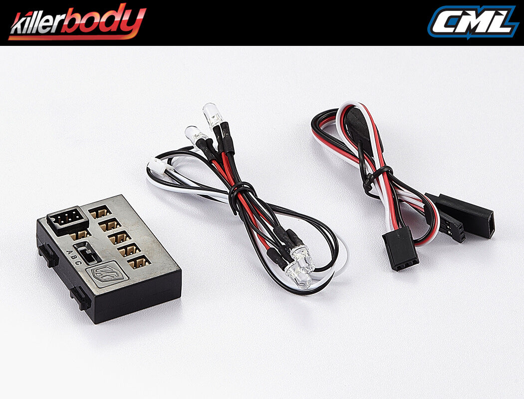 Killerbody Led Light System W/Control Box (4 Leds) KB48099