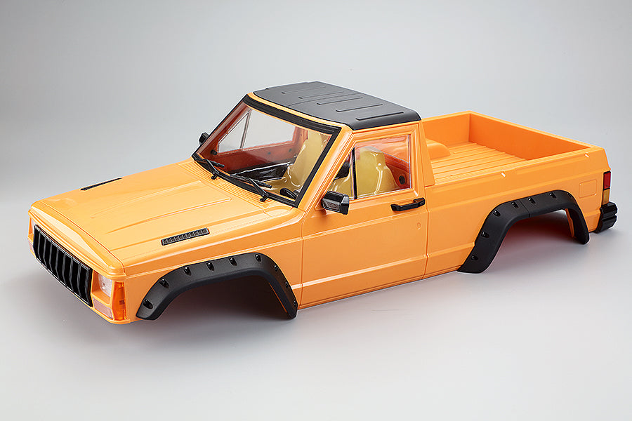 FASTRAX 1/10 ROCKEE PICK-UP & INTERIOR HARDBODY 313mm - Orange