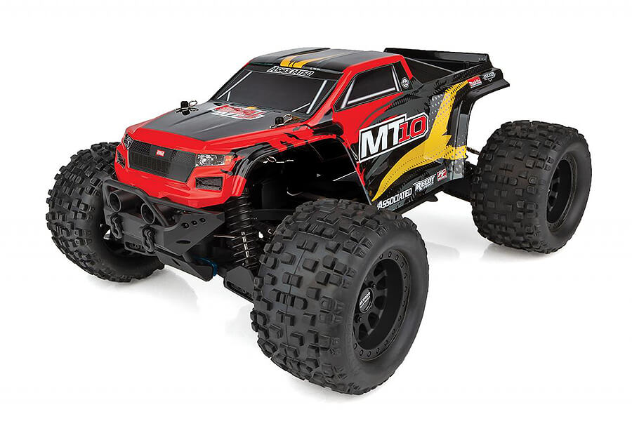 Team Associated Rival Mt10 V2 RTR Truck Brushless For 2-3S Battery AS20518