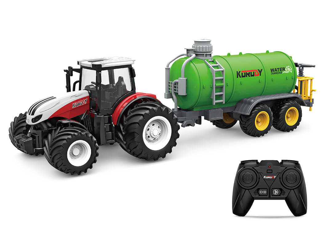 Korody RC 1:24 Tractor With Sprinkler Tanker K-6647K
