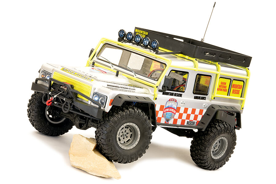 FTX Kanyon 4X4 Mountain Rescue 2-Speed RTR 1:10 Xl Crawler FTX5563R