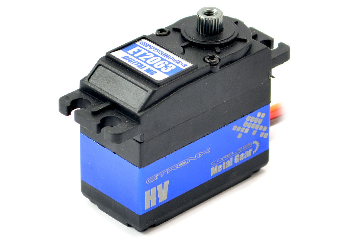 Etronix 32.3Kg/0.10S Std Digital High Voltage Servo Metal Gear ET2063
