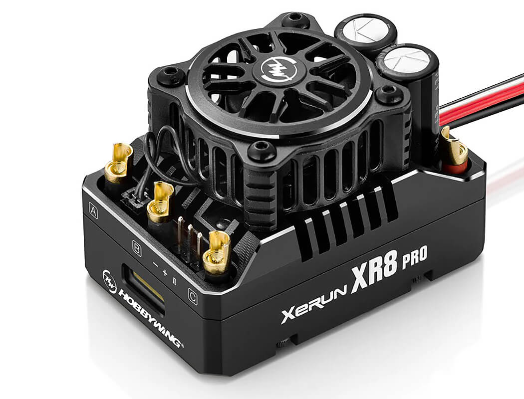 Hobbywing Xerun Xr8 Pro G3 Speed Control - Black HW30113400