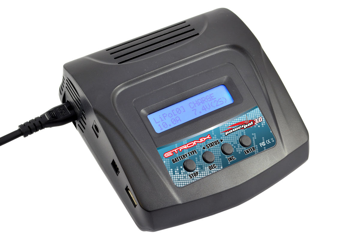 Etronix Powerpal 3.0 Ac/Dc Performance Charger/Discharger (European Plug) ET0202E