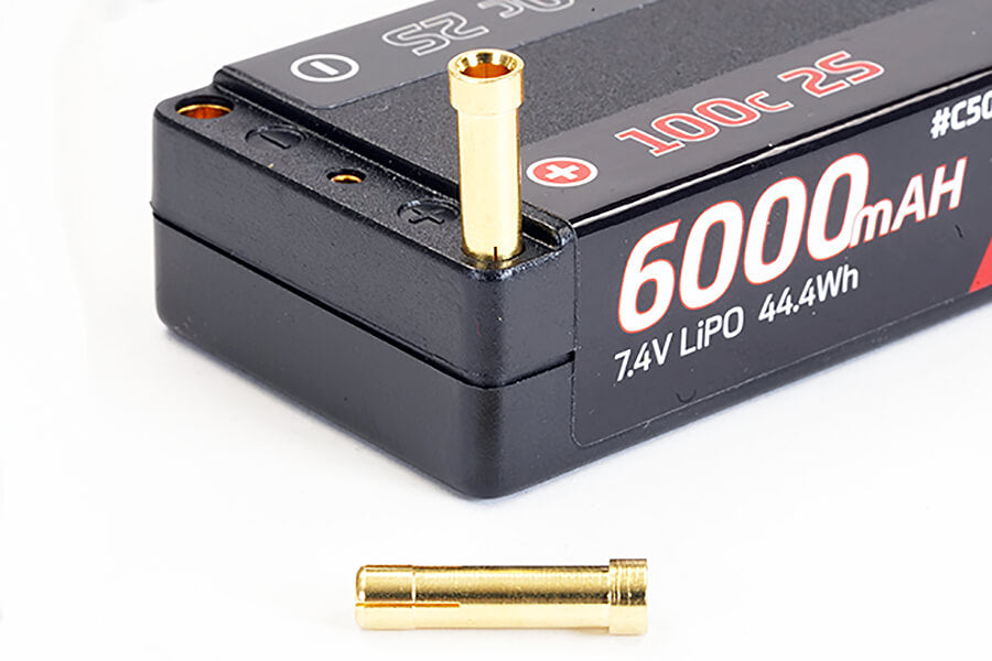 Centro Low Profile Gold Tube Adaptors For 5Mm To 4Mm C5099