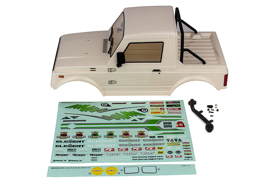 ELEMENT RC ENDURO BUSHIDO BODY SET PAINTED