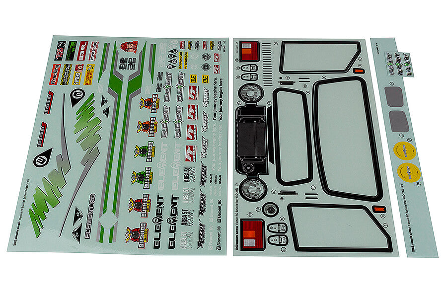 ELEMENT RC ENDURO BUSHIDO DECALS