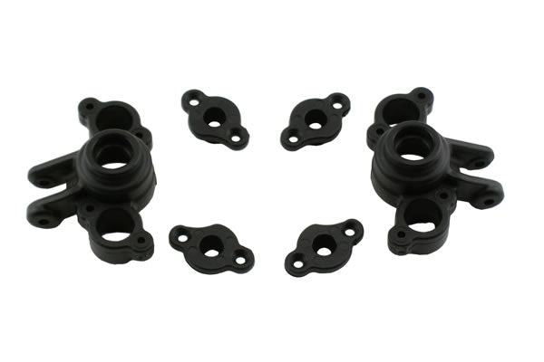 Rpm Axle Carriers For Traxxas 1/16 Mini E-Revo/Slash Black