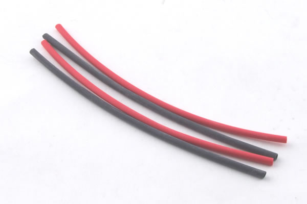 Fastrax 1.6Mm X 10Cm Heatshrink Red/Black (4)