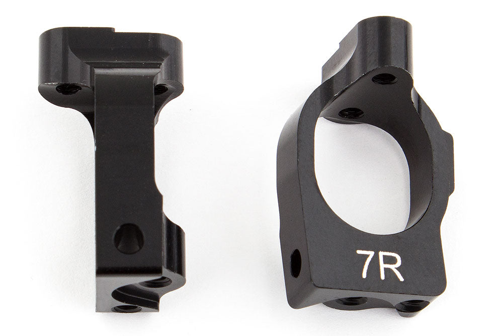 Team Associated B64 Aluminum Caster Blocks, 7 Deg. AS92028
