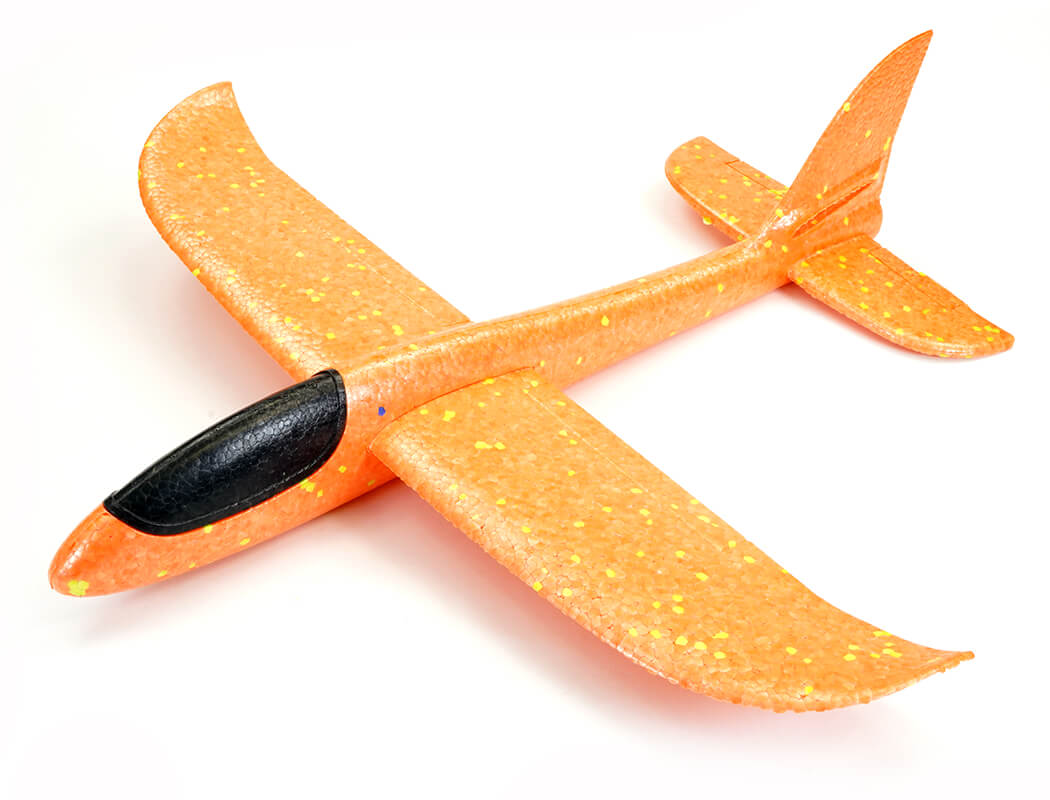 Cml Hand Chuckie Foam Glider Orange 480Mm Wingspan CML001O